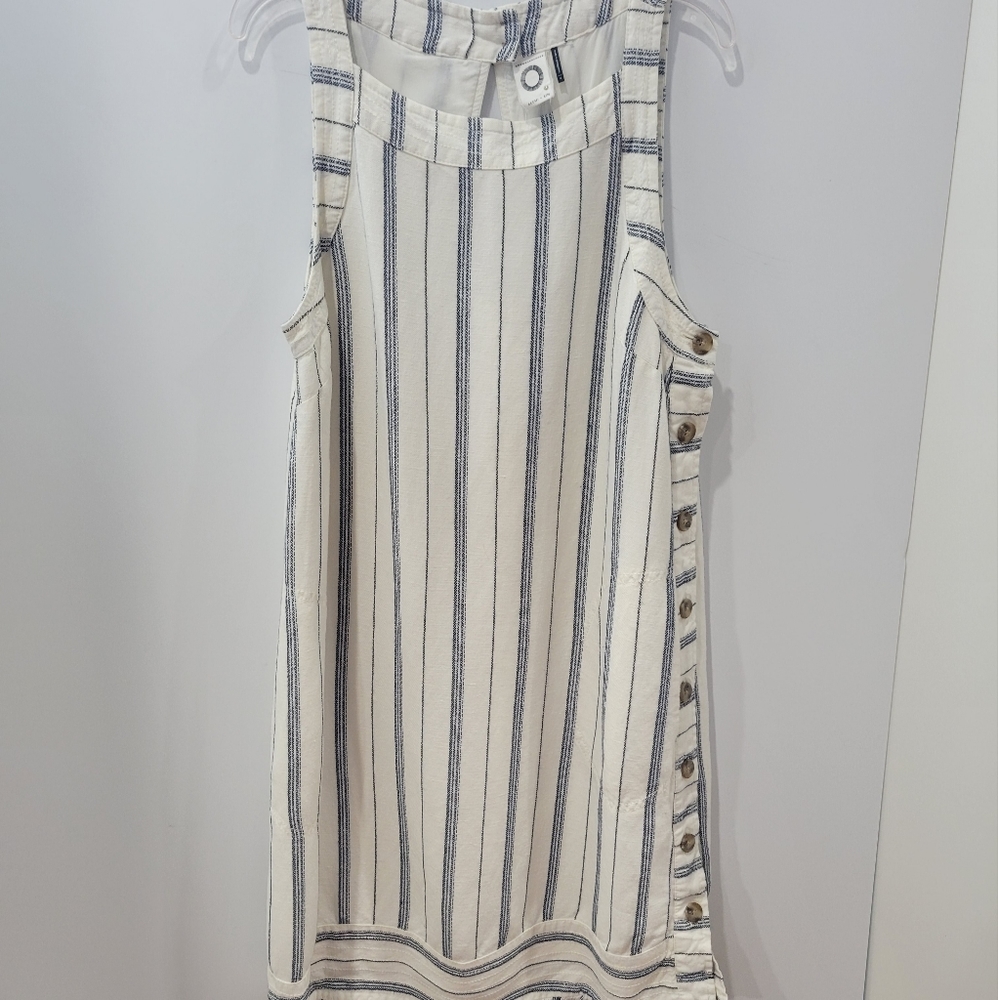 Anthropologie Claudia Striped Shift Dress sz 8